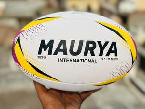 Pelota de Rugby con logotipo personalizado/Logotipo de Club personalizado en pelota de Rugby con servicio de entrega en la puerta - Product Image 2