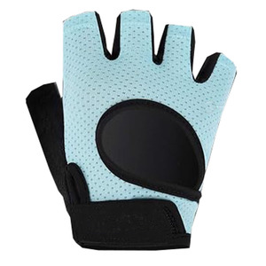 Half Finger Gym Gloves PU Non-Slip Breathable Winter Fitness <b>Weight</b> Lifting Hook & Loop Closure Men - Product Image 2