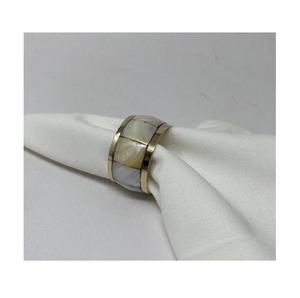 Anillos de Servilleta de Cristal de Lujo al por Mayor, Modernos y Duraderos, con Perlas de Imitación, Elegantes, Color Marfil, para Decoración de Mesa en Bodas y Despedidas de Soltera - Product Image 6