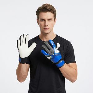 Guantes de portero de fútbol duraderos cómodos profesionales para Partido de entrenamiento guantes de pulsera elásticos - Product Image 3