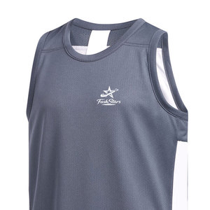 Camiseta de Baloncesto sin Mangas con Cuello en V, 100% Poliéster, de Secado Rápido, Impermeable, Transpirable y Ecológica, Último Modelo 2026, Superventas - Product Image 3