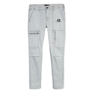 Pantalones Cargo Casuales Modernos, Ligeros, de Cintura Media, con Múltiples Bolsillos y Puños Ajustables para Trabajo, Deportes al Aire Libre y Ocio - Product Image 1