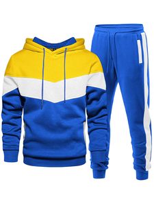 Ensemble de sweat-shirts à capuche pour homme 100% coton, coupe classique, en molleton, écologique, décontracté, pour l'hiver, noir, blanc, beige, manches longues, tricoté - Product Image 5