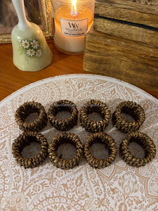 Servilleteros con cuentas para mesas de cena de lujo, decoración de bodas, estilo de eventos y celebraciones familiares especiales - Product Image 6