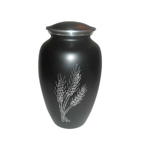 Urnes funéraires en laiton moulé pour adultes, urnes de crémation pour cendres humaines, urne de crémation en métal de style occidental, aigle volant, faite à la main, moderne - Product Image 1