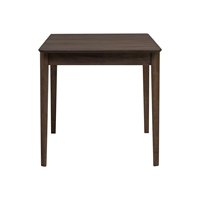 Table à manger rectangulaire moderne et minimaliste en bois massif noyer foncé, durable, extensible, avec feuilles papillon escamotables, mobilier domestique facile à assembler