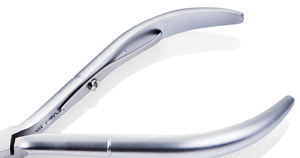 Cortaúñas Profesional Nghia C-05 para Salón de Belleza, Acero Inoxidable, Plateado Gris, Cortacutículas, Cuidado de Manicura y Pedicura - Product Image 3