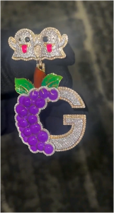 Pendentif G personnalisé serti de pierres, chaîne en moissanite VVS, tendance, best-seller, vente flash, hip-hop, bling, luxe, OEM - Product Image 4