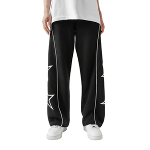 High Quality Y2k Cargo Oversized <b>Stacked</b> Pants Eco-Friendly Breathable Hot Selling Custom Casual Baggy Wide Leg <b>Joggers</b> - Product Image 1