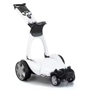 DISPONIBLE DÉS ORGANISATION : Chariot de golf électrique X9 avec télécommande et batterie supplémentaire incluse - Product Image 3