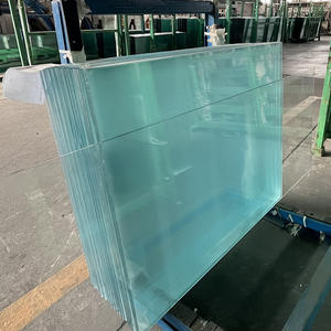 <span class=keywords><strong>Verre</strong></span> trempé ultra-clair renforcé par la chaleur de 8 mm et 10 mm, à haute transmission lumineuse pour applications architecturales - Product Image 1