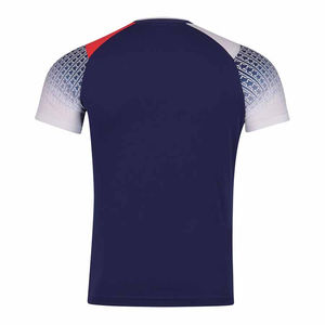 Ensemble de sport unisexe personnalisable pour le tennis et le badminton, respirant, séchage rapide, 100% polyester, comprenant des chemises et des shorts - Product Image 3