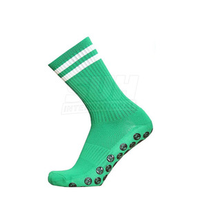 High Quality Crew Winter <b>Custom</b> Sport <b>Grip</b> Football <b>Socks</b> Breathable Anti-Slip with <b>Custom</b> Logo - Product Image 5