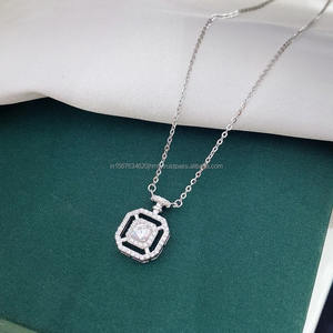 IGI/GIA Lab cultivé pendentif en diamant rond 14k or coeur motif à la mode femmes fiançailles mariage bijoux laboratoire créé breloques - Product Image 1