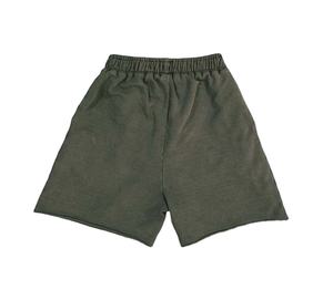 High Quality <b>Men's</b> Acid Wash <b>Short</b> Sets Custom Logo New Design Casual Winter Two-Piece Solid Color <b>Shorts</b> Top Manufacture For - Product Image 4