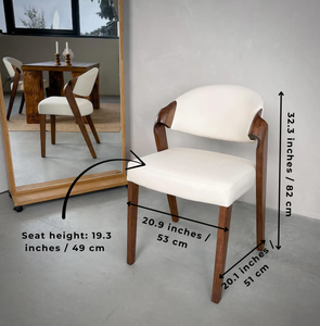 Nouvelles chaises de salle à manger en bois français antique avec bois massif en acajou pour la salle à manger, meubles de maison - Product Image 4