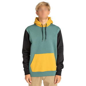 เสื้อฮู้ดดี้ผู้ชายผ้าฝ้ายหนา 500gsm ผ้าฟลีซเนื้อหนัก สกรีนโลโก้ได้ตามสั่ง แบรนด์สตรีทแวร์ ขายส่งจากโรงงานสำหรับแบรนด์อเมริกา - Product Image 1