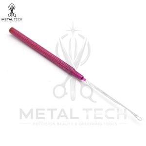 Ergonomic Hair Extension Loop <b>Needle</b> Tool, Best Product Stainless Steel Anti Slip Handle Wire <b>Threader</b> Hook for Micro Links - Product Image 3