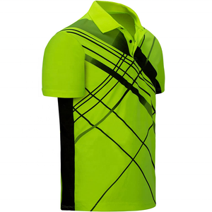 Polo respirant de haute qualité pour hommes, prix de gros très bas, sublimation, fabrication d'équipement d'origine, t-shirts polo - Product Image 5