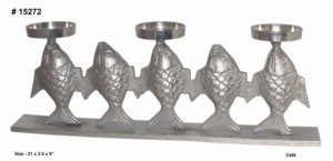 Escultura de Estrella de Aluminio Decorativa con Plantas Marinas Naturales, Vajilla de Diseño Moderno GOOD DESIGN GD44 100% Hecho a Mano, Decoración para Sala de Estar - Product Image 3