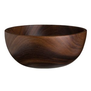 Bol à fruits en bois massif artisanal écologique, design élégant et classique pour la maison, la cuisine, la décoration de mariage et l'accent de présentation de table - Product Image 5
