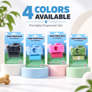Dispensador de Bolsas para Excrementos de Perro con Forma de Hueso, Portátil, con Clip para Correa, para Pasear Perros - Product Image 1