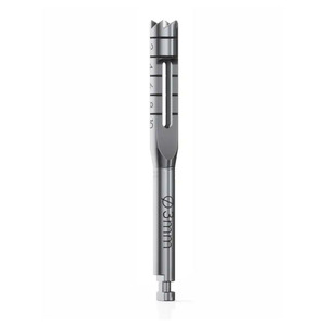 ดอกสว่านเจาะรากฟันเทียม Shuja Surgico SS-IM-5008 ทำจากสแตนเลส พร้อมเครื่องหมายบอกความลึก ได้รับการรับรองมาตรฐาน CE สำหรับการผ่าตัดด้วยมือ ขนาด 9 มม. - Product Image 1