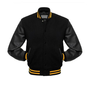 Vestes Letterman personnalisées de haute qualité à manches longues pour hommes, prix bas, vestes universitaires personnalisées en polaire pour femmes - Product Image 5