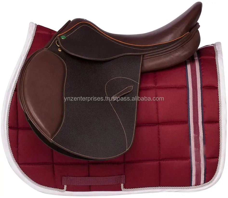 Sottosella in tessuto Premium per cavallo | Prodotti per cavalli personalizzati coprisella per equitazione coperta per sella
