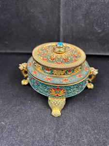 Decorative Cultural Aroma Bakhoor <b>Incense</b> <b>Burner</b> for Oud Chips Offering Timeless Interior Charm - Product Image 4