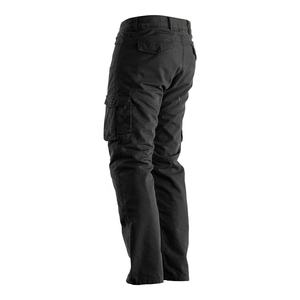 Biker negro sarga algodón Cargo pantalón multibolsillos reforzado resistente a la abrasión forro cómodo motociclista chaqueta Jeans - Product Image 6