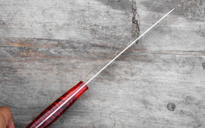 มีดแล่เนื้อปลา Burraq แบบสั่งทำพิเศษ หนา 3.0 มม. ใบมีดสแตนเลส ขนาด 9 นิ้ว ปลอดภัยสำหรับเครื่องล้างจาน พร้อมซองหนัง - Product Image 3