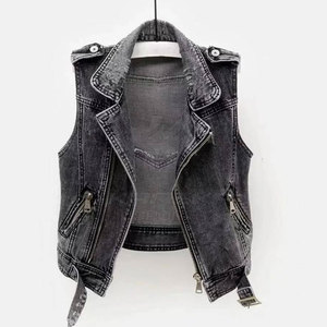 Chaleco Vaquero para Hombre, Ropa Exterior Informal de Invierno, Transpirable, 100% Algodón, Material Duradero, Diseño Simple - Product Image 6
