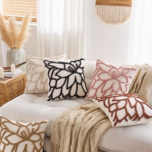 Coussin décoratif doux de style scandinave, accent moderne nordique pour canapé, chambre et salon - Product Image 2