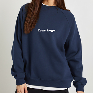 High Quality Crewneck Comfortable Fit Casual Wear Sweatshirt <b>For</b> Women Custom Embriordery Logo <b>Hip</b> Style Breathable Sweatshirt - Product Image 1