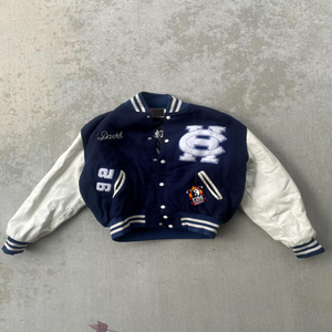 Chaqueta Varsity Personalizable de Alta Gama para Hombre, Material de Lona, Cuello Alto, Diferentes Tallas para Invierno, Estilo Urbano - Product Image 1