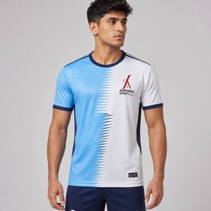 เสื้อฟุตบอลผู้ใหญ่แบบขายส่ง OEM ปี 2026 คุณภาพสูง พิมพ์ลายแบบ Sublimation แขนสั้น ออกแบบและพิมพ์ชื่อหมายเลขได้ตามต้องการ - Product Image 1