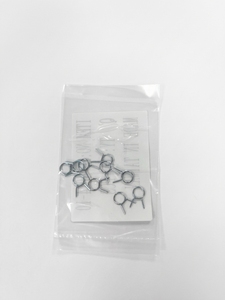 Collier de serrage à ressort en acier inoxydable réglable pour tuyaux, attache de fixation pour serres et conduites - Product Image 2