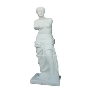 Estatua de piedra de mármol personalizada Venus de Milo classis estatuas desnudas femeninas estatuas griegas antiguas a la venta