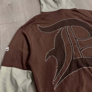 Sudaderas con Capucha Personalizadas al por Mayor con Logotipo, Unisex, Transpirables, Ecológicas, Modernas, con Pedrería, de Color Sólido, Casuales y de Tela Gruesa - Product Image 6