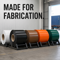 Bobine d'aluminium prépeinte 3104 pour produits industriels et applications décoratives