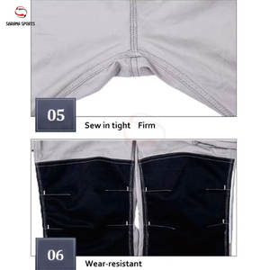 Vêtements de travail haute visibilité coupe-vent avec bandes réfléchissantes, nouveau design bicolore, combinaisons de sécurité pour l'industrie - Product Image 6