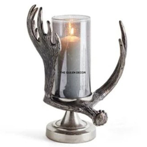Porte-bougie en verre de Noël en fer et marbre, écologique, fait main, imprimé UV, forme ronde, qualité supérieure, décoration d'intérieur - Product Image 5