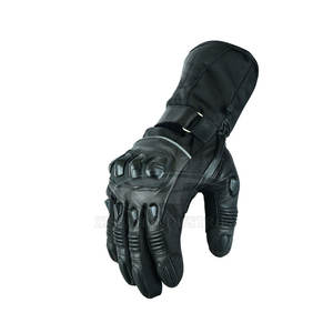 ถุงมือหนัง PU สำหรับขี่มอเตอร์ไซค์ ผู้ชายและผู้หญิง ป้องกันอันตราย ราคาประหยัด - Product Image 6