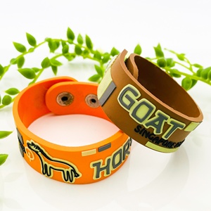 Wholesale Cheap Printing logo Silicon Wristbands