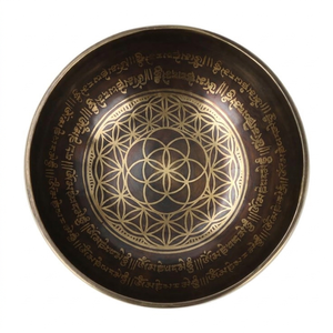 Cuenco tibetano Whisper Tone - Cuenco tibetano de bronce para meditación suave y alivio de la ansiedad - Proveedor mayorista de cuencos tibetanos - Product Image 2