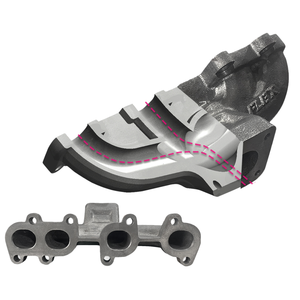 Collecteur d'échappement FLEX pour TOYOTA REVO FORTUNER INNOVA 1GD 2GD 2.4 2.8 FLEX THAILAND - Product Image 2