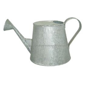 Ensemble de créateurs de jardinières en métal de haute qualité de 3 pièces avec manche en bois pour accessoires de Pot Floral décoratif de jardin de Restaurant - Product Image 4