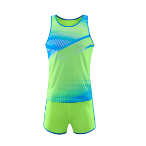 Uniforme Deportivo Unisex para Pista y Campo, Diseño Personalizado con Logotipo de Equipo, Fabricación OEM/ODM - Product Image 2