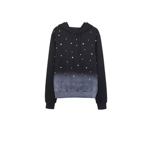 Conjunto Deportivo Unisex de Dos Piezas con Pedrería, Manga Larga, Corte Holgado, Estilo Moderno - Product Image 3